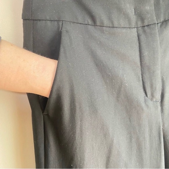 Kit & Ace | Wool Cashmere Stretch Trousers | Black | Size Tall 8 - Picture 6 of 7